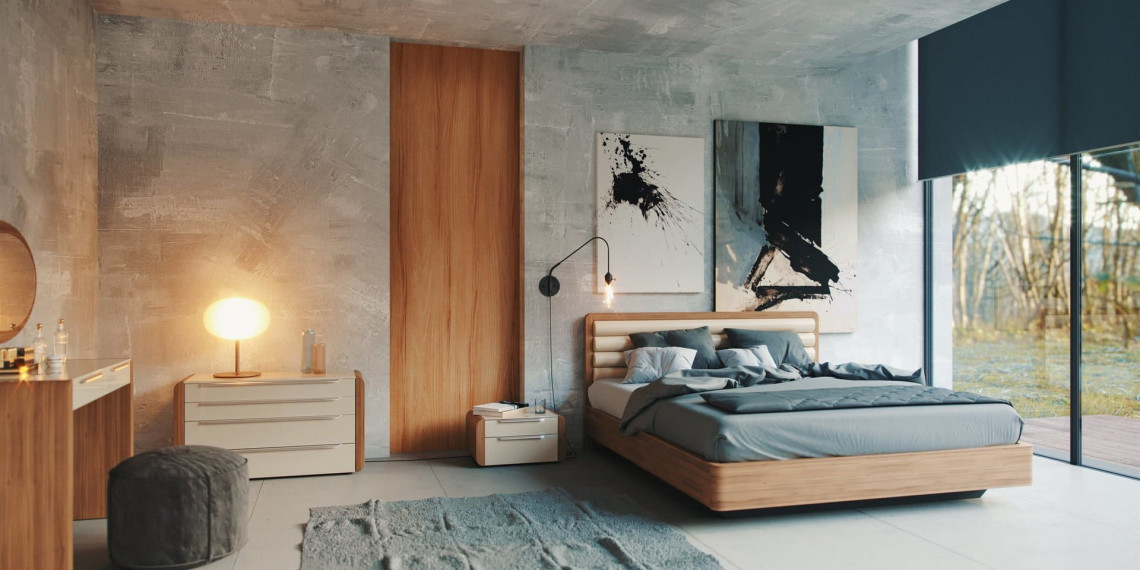 Оформление спальни в современном стиле