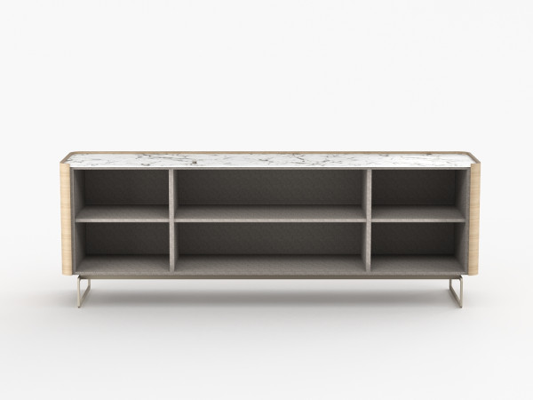 Тумба ТВ RAGGIO2 с дверями дуб alpine/белая