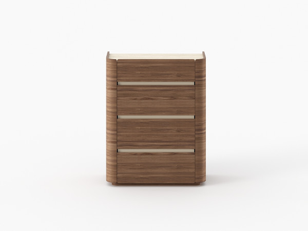 Комод 4 BONI | БОНИ орех/travertine cream