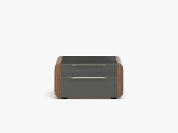 Прикроватная тумба BELLA орех/графит