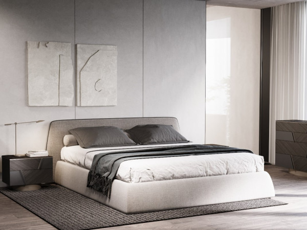 Шпонированная спальня PORTO эвкалипт mocca/shade