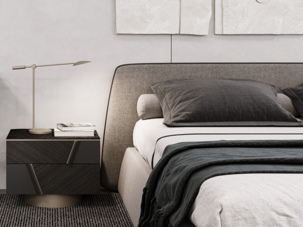 Прикроватная тумба правая PORTO эвкалипт mocca/shade