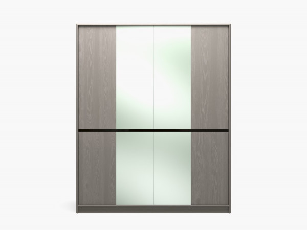 Шкаф 4-х дверный TESORRO grey stone