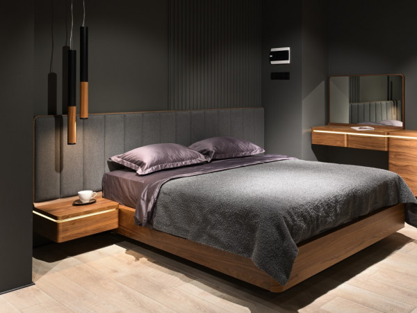 Подвесной светильник Vector Spot L орех/черный