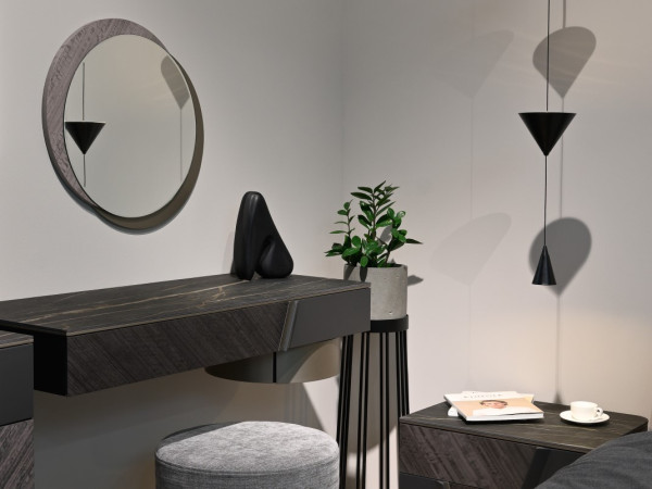 Стол туалетный PORTO эвкалипт mocca/shade