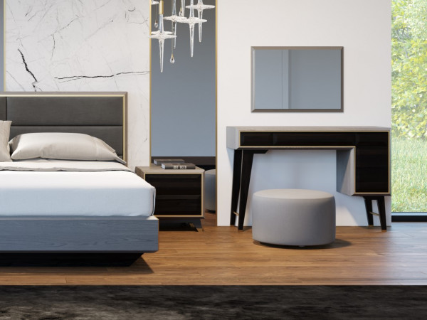 Зеркало TESORRO grey stone