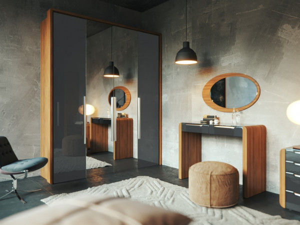 Зеркало BELLA орех