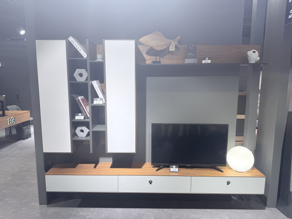 Гостиная RITMO шпон/эмаль