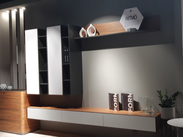 Гостиная RITMO орех/silver