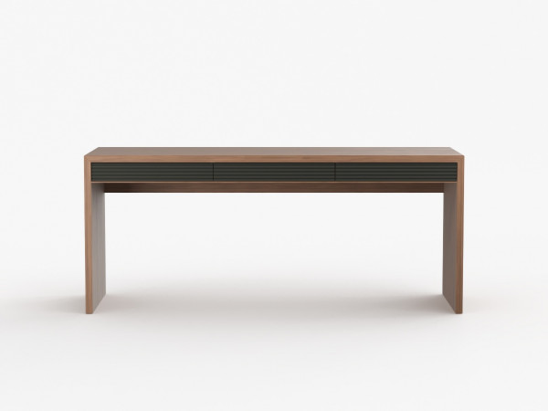 Стол письменный RITMO 3 ящика орех/графит