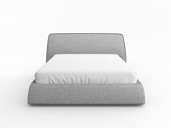 Мягкая высокая кровать PORTO с механизмом