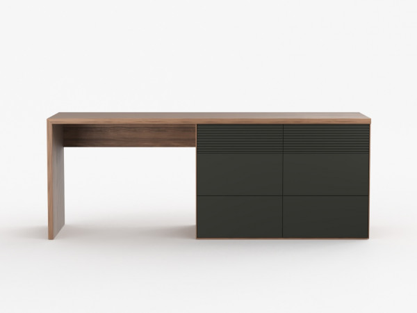 Стол письменный RITMO 2 2010 орех/графит