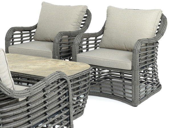 Комплект уличной мебели RIVIERA серый