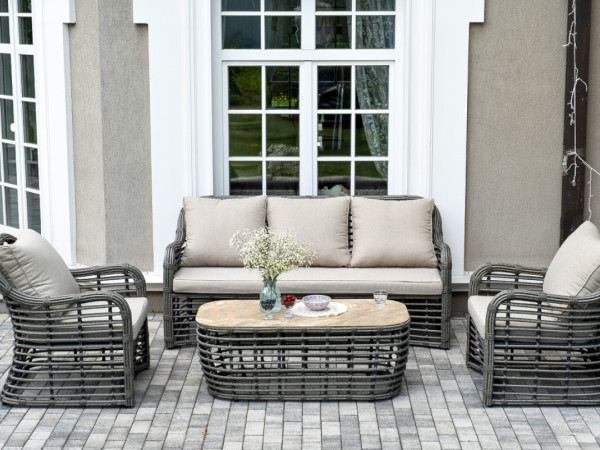 Комплект уличной мебели RIVIERA серый