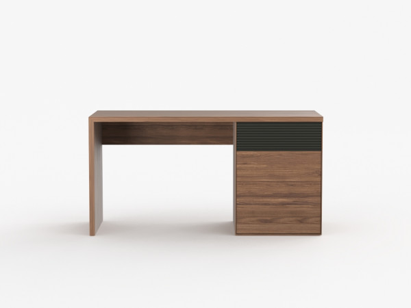 Стол письменный RITMO 2 1475 с дверью орех/графит