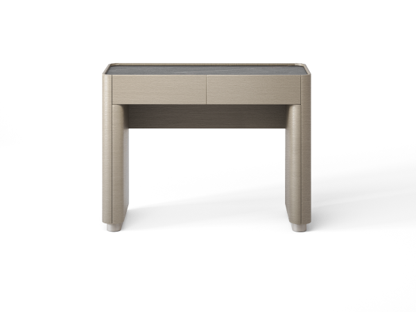 Стол туалетный RAGGIO2 дуб ash brown/шампань/черный