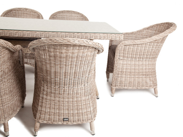 Комплект уличной мебели EDEN бежевый