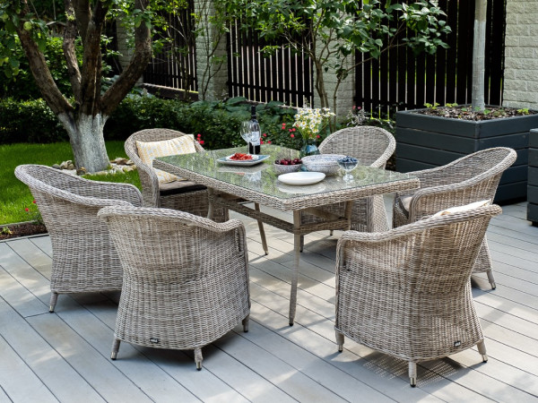 Комплект уличной мебели EDEN бежевый