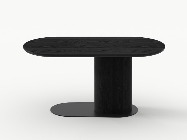 Стол обеденный MADISON 1700х800 ясень choco/черный