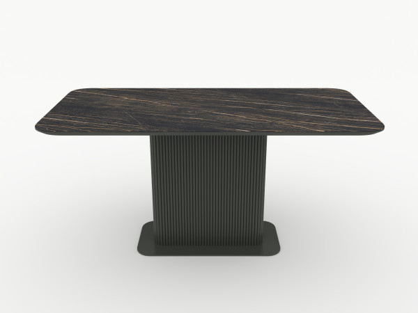 Стол обеденный REED черная/графит