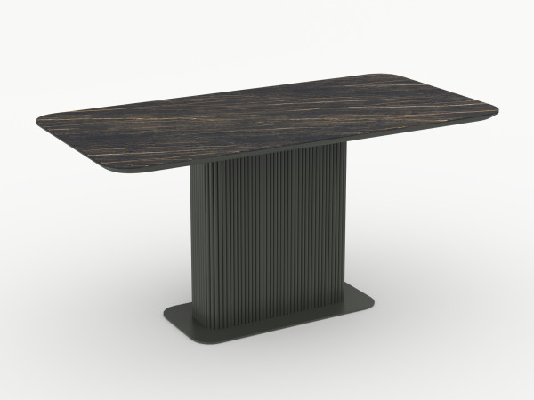 Стол обеденный REED черная/графит