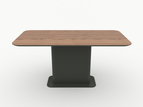 Стол обеденный REED орех/графит