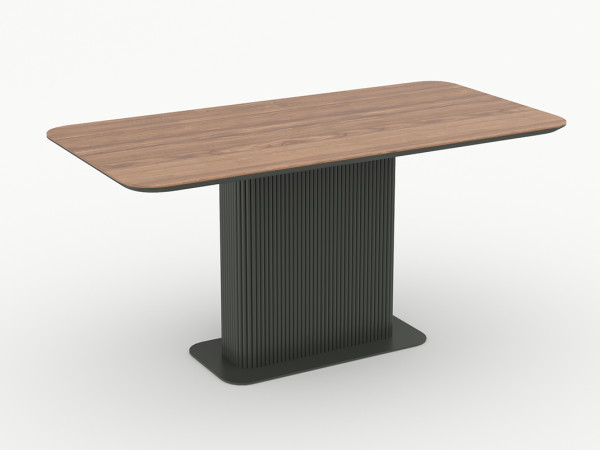 Стол обеденный REED орех/графит