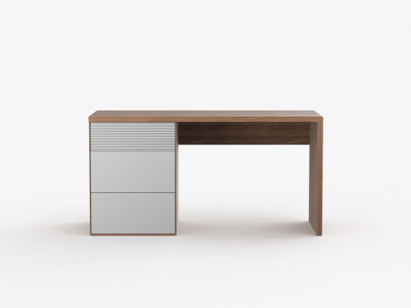 Стол письменный RITMO 1 1475 орех/silver