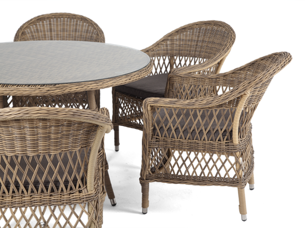 Комплект уличной мебели EDEN соломенный