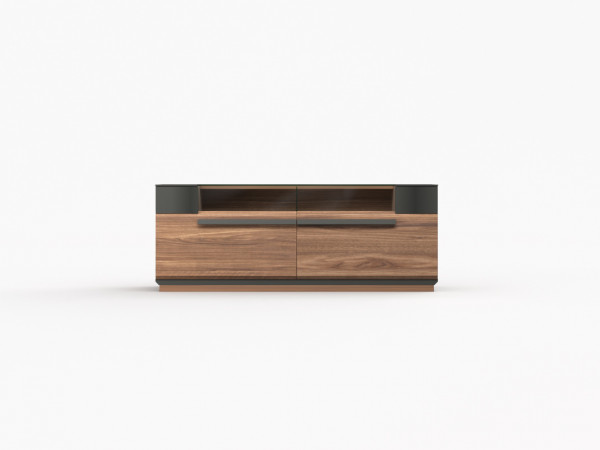 Комплект гостиной NIZZA 1 орех/графит