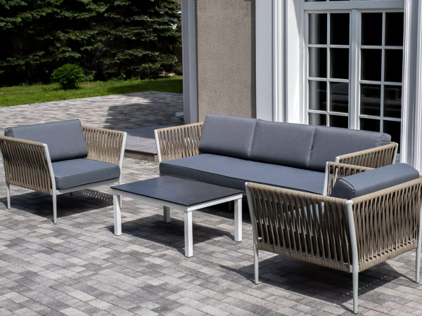 Комплект уличной мебели TERRA светло-серый