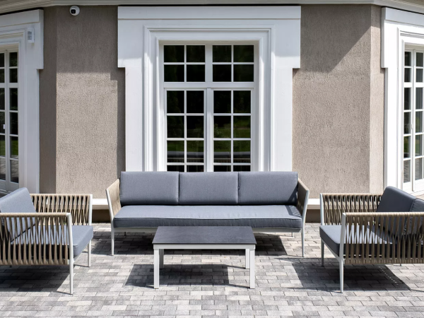 Комплект уличной мебели TERRA светло-серый