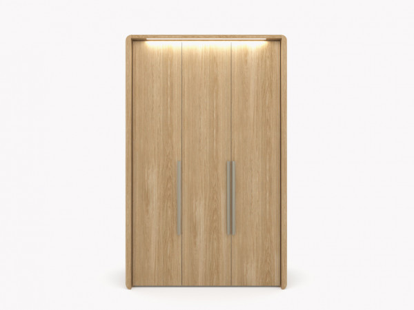 Шкаф 3-х дверный дуб alpine