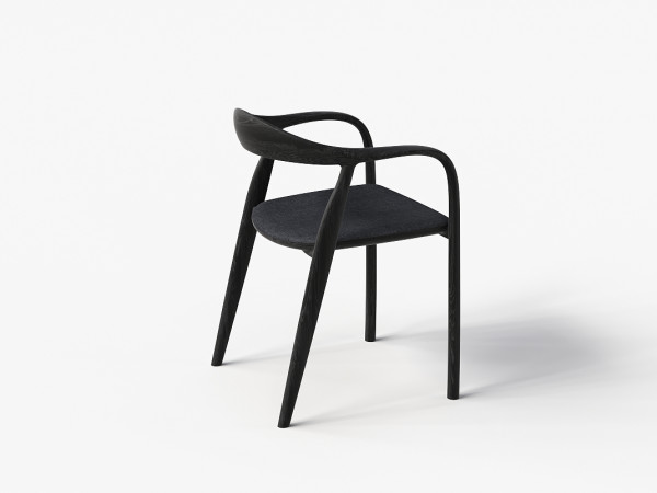 Стул 3131 дуб черный/темно-синий