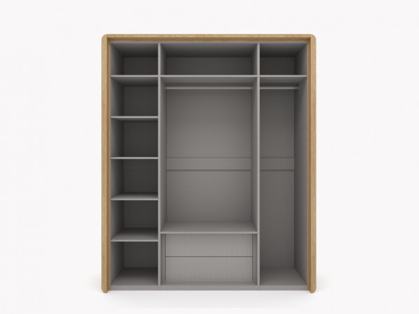 Шкаф 4-х дверный дуб alpine