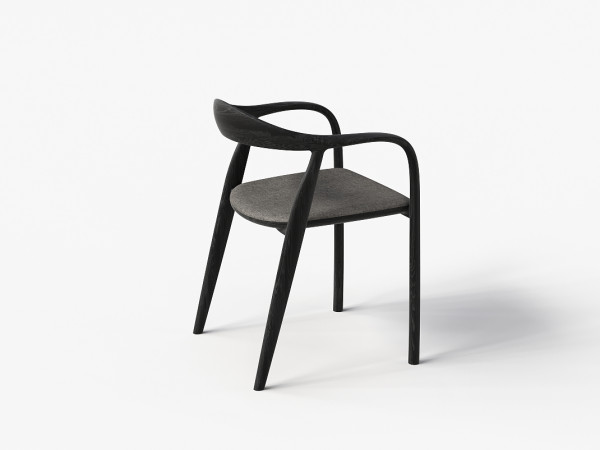 Стул 3131 дуб черный/светло-серый