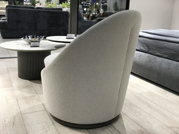 Кресло поворотное ISOLA cream/marengo