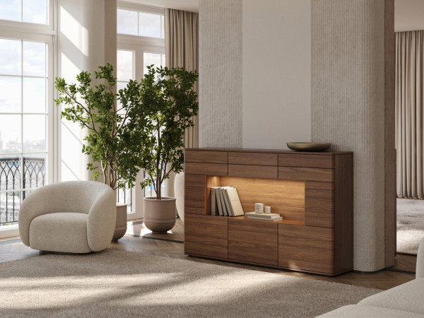 Тумба-комод ORLY орех