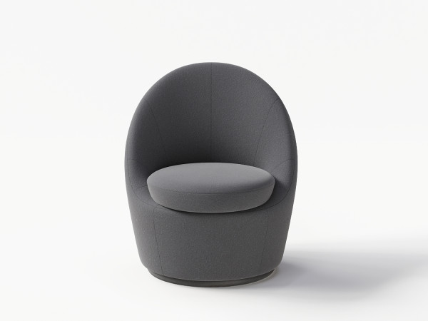 Кресло поворотное ISOLA graphite/marengo