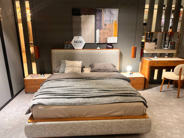 Спальня RAGGIO орех/керамика белая