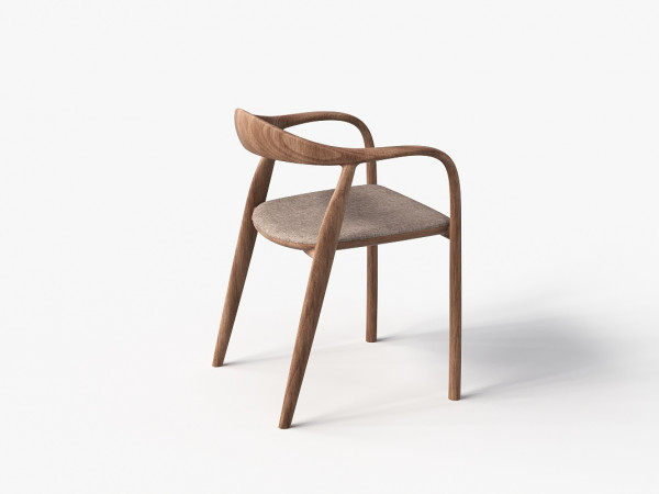 Стул 3131 орех американский/светло-коричневый