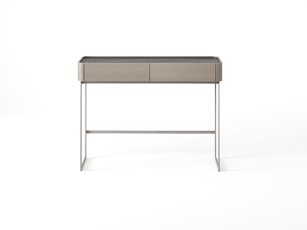 Консоль RAGGIO ash brown/шампань/черный