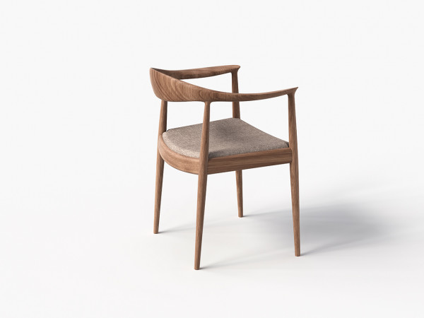 Стул 305 орех американский/светло-коричневый