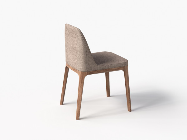 Стул 308 орех американский/светло-коричневый