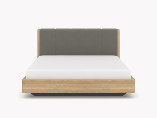 Шпонированная кровать LYONA дуб alpine