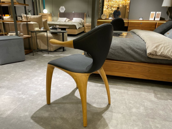 Стул 3132 дуб натуральный/черный