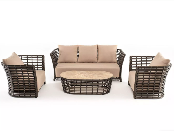 Комплект уличной мебели VILLA бронза