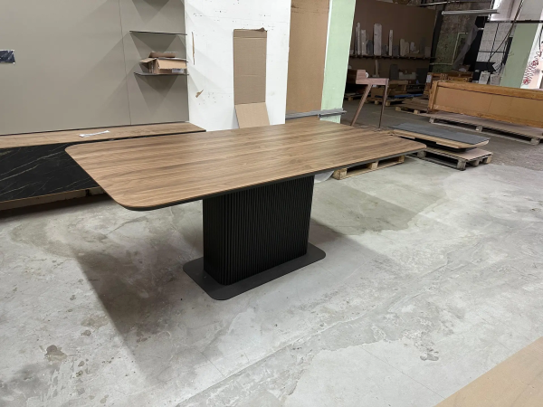 Стол обеденный РИД орех/графит 2000х1000