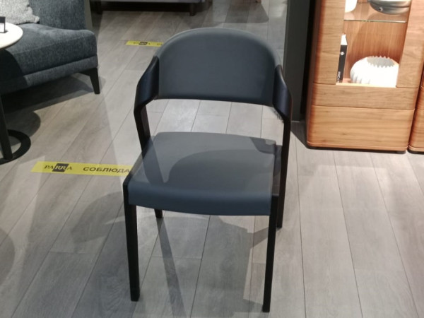 Стул 300 дуб черный/графит