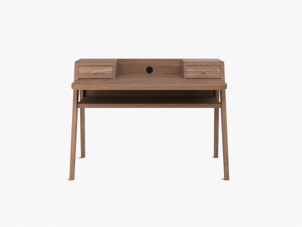 Стол письменный BOND2 1260 2 ящика орех